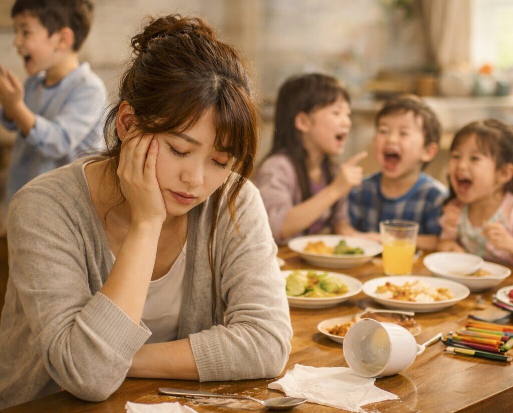 【ママに必要なのはスルーする力】４人の子育てに疲れ、自由が制限される中で身につけた力