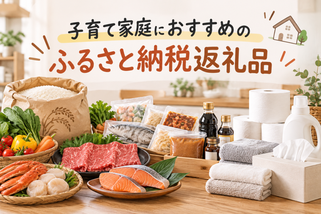 子育て家庭におすすめのふるさと納税返礼品