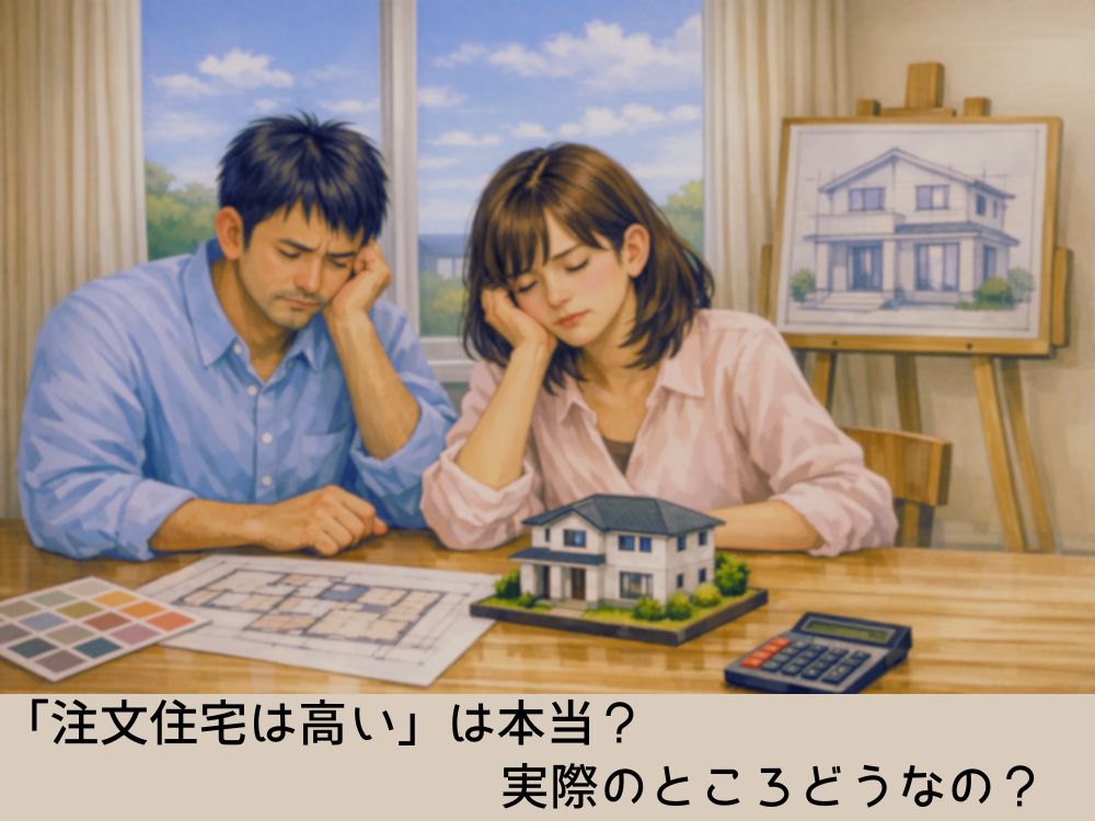 「注文住宅は高い」は本当？実際のところどうなの？