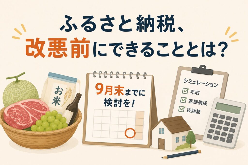 ふるさと納税、改悪前にできることとは？