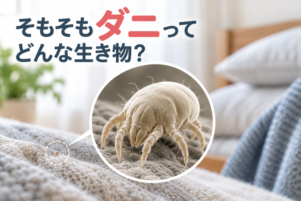 そもそもダニってどんな生き物?